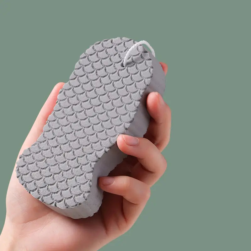 3D Cartoon Embossed Baby Bath Sponge for Household Use